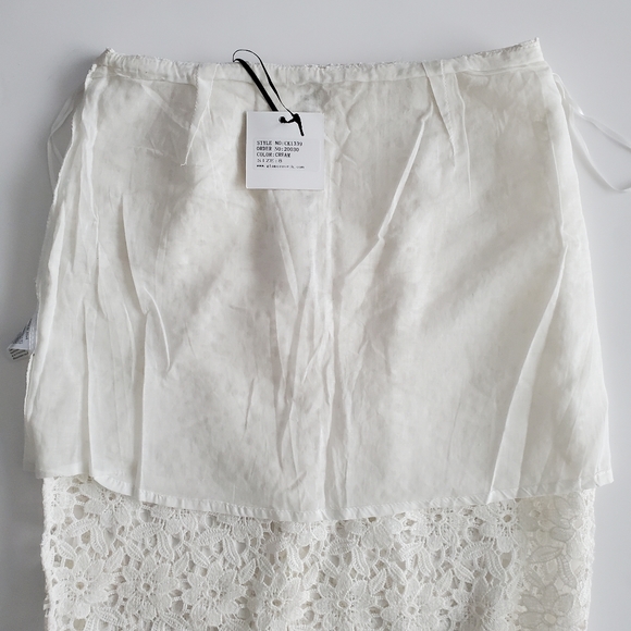 True Decadence Sheer Lace Pencil Skirt, US 6 - Picture 7 of 7